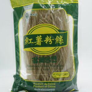 Potato Glass Noodle(Straight) Sweet Potato Glass Noodle, Suitable for Steamboat, Soup or Stir fry.