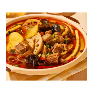 Spicy instant food hot pot