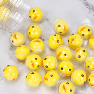 custom sale Tik Tok DELICIOUS soft Gummy ball Snack Juicy sugar coated Gel Center Nosh Planet Gummi Candy Fruity Jelly Gummies