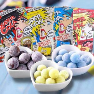 Japan snack bombs spray chews Sour Cool Soda flavor nobel lemon Cola cheap sale super acid refreshing anti-sleepiness candy